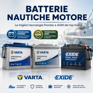 batterie motore nautiche